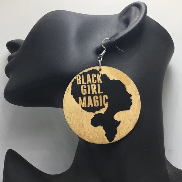 Black Girl Magic Earrings