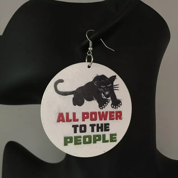 Black Panther Earrings