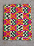 Pink Kente Headwrap