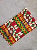 Red Kente Headwrap
