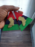 Triangle Africa Earrings