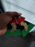 Triangle Africa Earrings