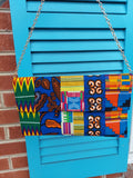 MultiPrint Ankara Clutch