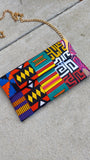 MultiPrint Ankara Clutch