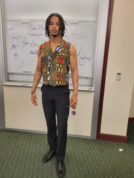 Eze Double Breasted Suit Vest