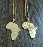 Details of Africa Necklace