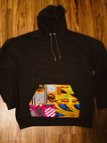 African Print Hoodie