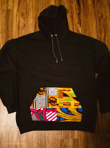 African Print Hoodie
