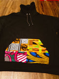 African Print Hoodie