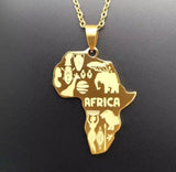 Details of Africa Necklace