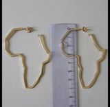 Gold & Silver Plated Africa Earrings