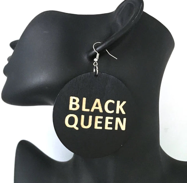 Black Queen Earrings