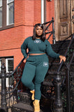 Alika Q|D Logo Sweatsuit